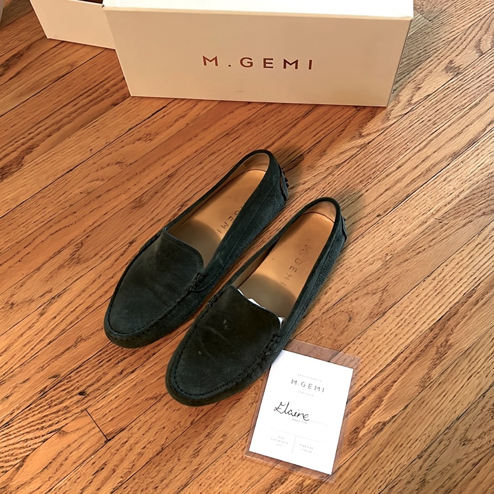 M. Gemi Suede Loafers, The Felize, 36.5